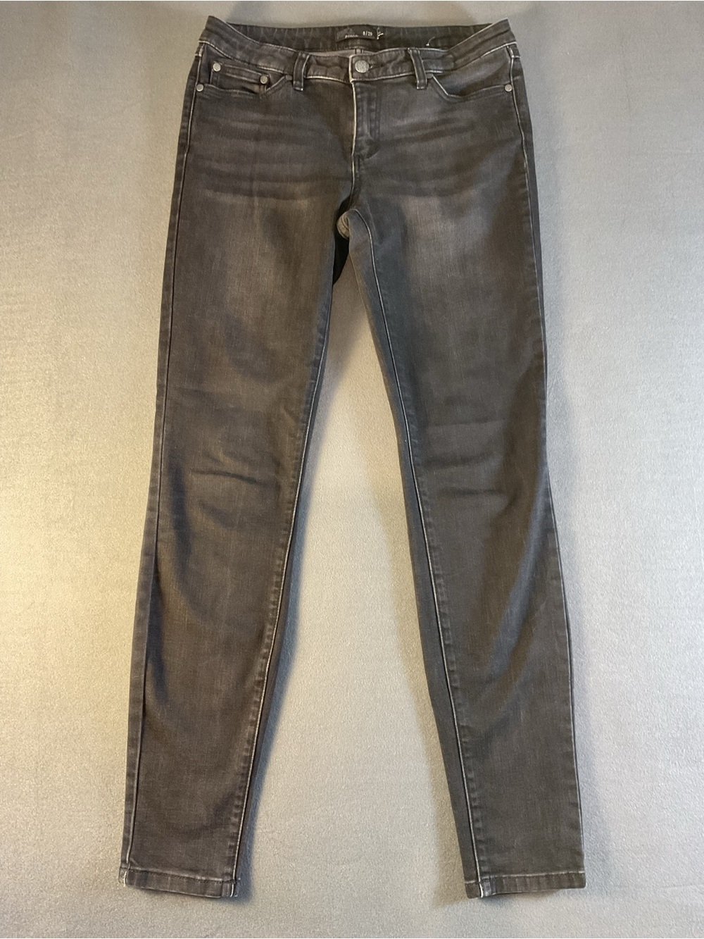 Prana Black Straight-Leg Jeans